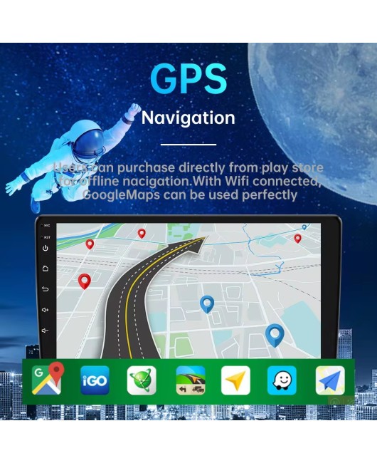 4G 64G Car play Android Radio Multimedia 7 9 10 inch CarPlay Android Auto 2 din Radio Stereo Receiver Player 2DIN GPS 4 Core