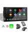 7“ Car Radio 1 Din Carplay Android Auto Multimedia Player HD Touch Screen FM AUX Input Bluetooth MirrorLink Universal Autoradio