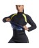 Women Sauna Jacket Slimming Sweat Sauna Suit Sauna Shirt Long Sleeve Workout Tops Body Shaper