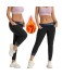 Women's Sauna Leggings Compression High Waist Yoga Pants Thermo Sweat Capris