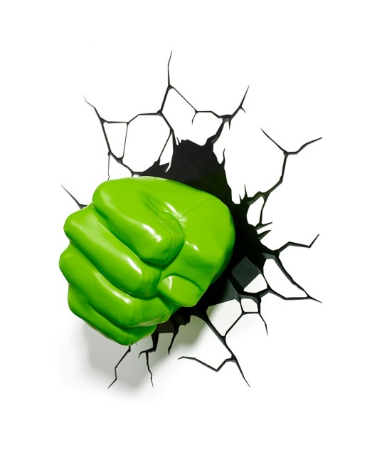 Hulk Fist Wall Lamp Avengers 3D Night Light