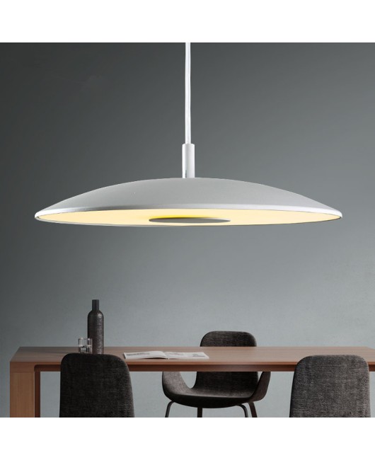 Nordic fashion simple led pendant light for dining room aluminum hanging study room lamp