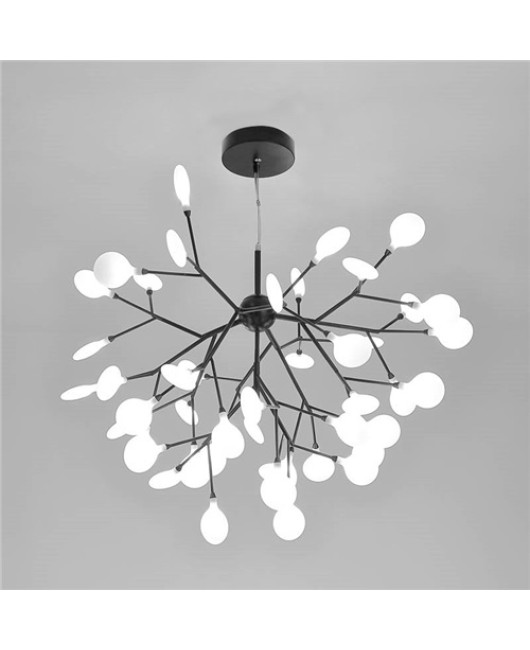 LED Firefly Pendant Light Contemporary LED Chandelier Tree Branch Shape Living Room Bedroom Study Light