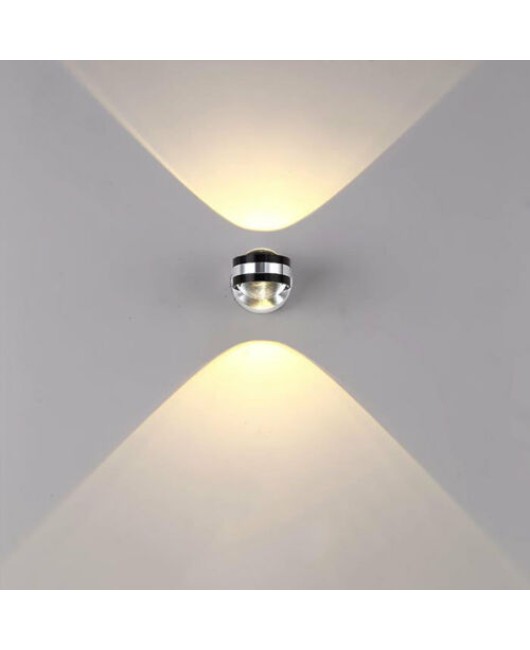 Up down 6W LED wall sconces lamp led modern indoor hotel decor light