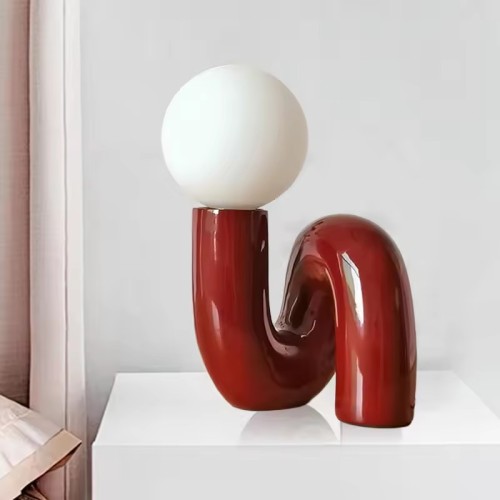 Postmodern Retro Resin Desk Lamp Fashionable Atmosphere Bedroom Bedside Table Lamp Glass Ornament Desk Lamp Artistic Desk Lamp Postmodern Retro Resin Desk Lamp Fashionable Atmosphere Bedroom Bedside Table Lamp Glass Ornament Desk Lamp Artistic Desk Lamp