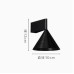 Italian minimalist bedroom bedside aluminum cone wall lamp hotel background wall staircase aisle wall lamp Italian minimalist bedroom bedside aluminum cone wall lamp hotel background wall staircase aisle wall lamp