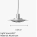 Danish Design UFO Pendant Light High Quality Round Led Hanging Lamp Bedroom Dining Room Luster Droplight Kitchen Bar Chandeliers Danish Design UFO Pendant Light High Quality Round Led Hanging Lamp Bedroom Dining Room Luster Droplight Kitchen Bar Chandeliers