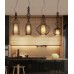 LED Big Nobles Modern Pendant Lamps White Black Bird Cage Hanging Pendant Lights Fixture LED Big Nobles Modern Pendant Lamps White Black Bird Cage Hanging Pendant Lights Fixture