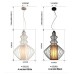 LED Big Nobles Modern Pendant Lamps White Black Bird Cage Hanging Pendant Lights Fixture LED Big Nobles Modern Pendant Lamps White Black Bird Cage Hanging Pendant Lights Fixture