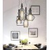 LED Big Nobles Modern Pendant Lamps White Black Bird Cage Hanging Pendant Lights Fixture LED Big Nobles Modern Pendant Lamps White Black Bird Cage Hanging Pendant Lights Fixture