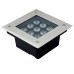 Square LED Underground Light 3W/4W/5W/6W/9W/12W/16W/24W/36W LED Outdoor Ground Light Garden Path Buried Yard Lamp AC85-265V IP67