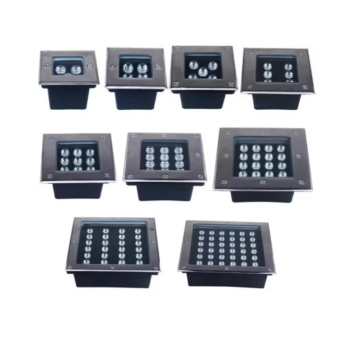 Square LED Underground Light 3W/4W/5W/6W/9W/12W/16W/24W/36W LED Outdoor Ground Light Garden Path Buried Yard Lamp AC85-265V IP67