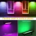 LED floodlight RGBCW spotlight house villa bridge garden billboard wall washing light with remote control AC85-265V LED floodlight RGBCW spotlight house villa bridge garden billboard wall washing light with remote control AC85-265V