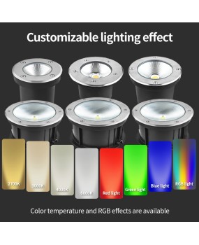 5W Outdoor In-Ground LED Cob Underground Lamp IP65 Driveway Light inground COB underground lights for Road Application