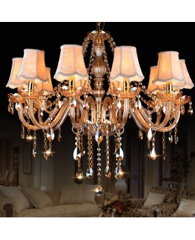 Living room crystal lights, European restaurant lights, bedroom candles, pendant lights, creative home furnishings, villas, hotels, engineering lighting, wholesale