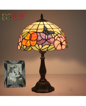 Cross border direct sales export creative Tiffany lamp Tiffany table lamp bar coffee shop wedding hotel room