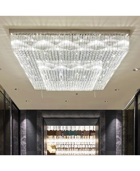 Customized non-standard ceiling lights for high-end luxury hotel lobbies, villas, clubs, sales offices, sand tables, shopping malls, crystal chandeliers