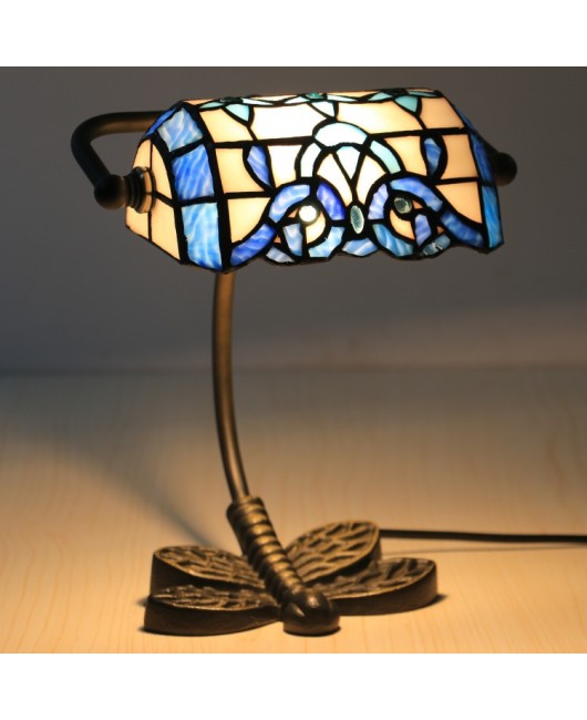 Cross border foreign trade: United States, Japan, France, United Kingdom, Germany, Spain, Netherlands, Creative Small Desk Lamp, Tiffany Bank Lamp