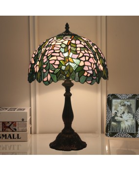 Cross border 12 inch Tiffany European luxury desk lamp, bedside table, study room, restaurant, wedding room, wedding bar, coffee shop