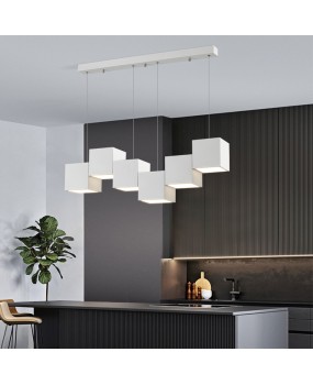 Minimalist restaurant pendant light, modern minimalist bar counter table light, office pendant light, designer's creative geometric restaurant light