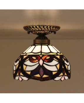 Cross border exclusive 8-inch European style ceiling light with retro and creative design for staircases, corridors, entrances, balconies, bay windows, LED ceiling light