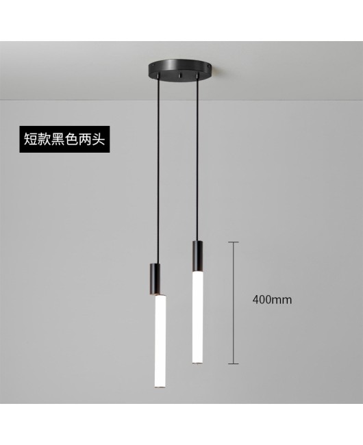 Italian creative combination island counter, bar counter, dining room, study room, bedroom, bedside hanging line light, designer, minimalist pendant light