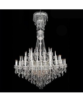 European crystal lamp, duplex villa, lobby chandelier, hotel lobby, dining room, living room, luxurious and atmospheric engineering lighting fixtures