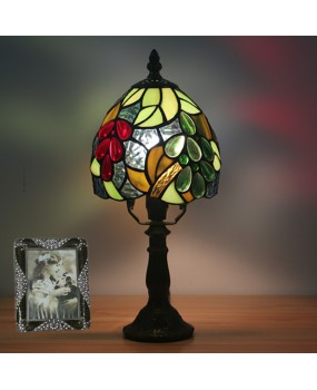 Cross border exclusive for the United States, United Kingdom, Japan, Tiffany table lamp, Tiffany European style small desk lamp, retro and creative