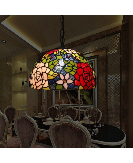 Cross border Di European style pendant light, retro creative bedroom, study, staircase, corridor, entrance hall, restaurant, bar counter, booth light