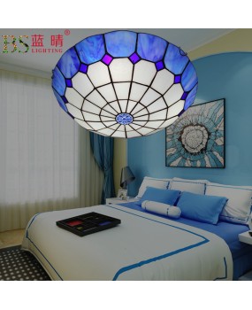 Cross border Mediterranean ceiling light European retro creative living room bedroom study dining room balcony hallway entrance light