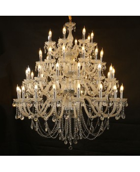 European crystal chandelier villa living room dining room light luxury hotel lobby banquet hall engineering decoration lighting wholesale