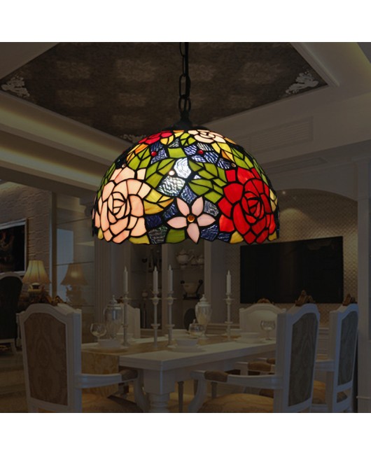 Cross border Di European style pendant light, retro creative bedroom, study, staircase, corridor, entrance hall, restaurant, bar counter, booth light