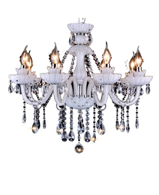 European crystal chandelier, living room light, bedroom chandelier, simple modern study light, home decor, dining room candle lighting, wholesale