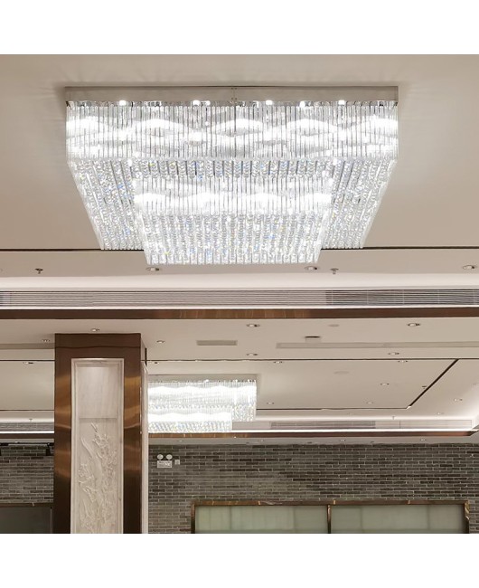 Customized non-standard ceiling lights for high-end luxury hotel lobbies, villas, clubs, sales offices, sand tables, shopping malls, crystal chandeliers