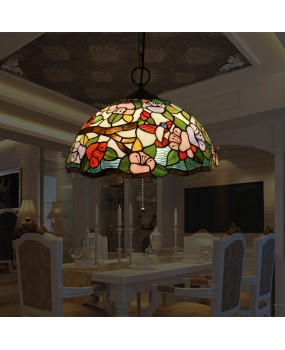 Cross border exclusive 16 inch European style pendant light bedroom study restaurant farmhouse restaurant hotpot restaurant grilled fish booth Vanni