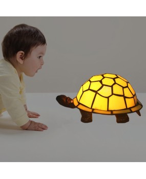 Cross border export Ti European style turtle plug in radio light, bedroom bedside retro creative fashion cute cartoon night light