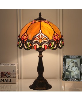 Cross border European retro creative lighting Tiffany desk lamp bedside study living room bar coffee shop hotel table lamp