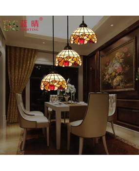 Cross border export 8-inch pendant light European retro creative apple personalized bar coffee shop booth single pendant light