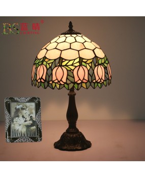 Cross border European retro creative countryside Yujin Xiangdi 12 inch desk lamp, table lamp, bedside bar, restaurant, guest room lamp