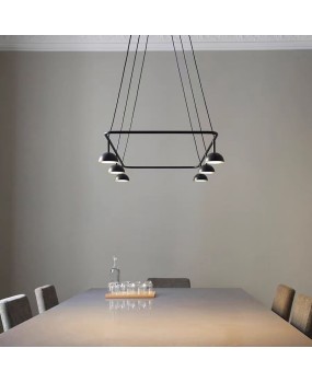 Danish high-end pendant light, minimalist restaurant, office, exhibition hall, conference room lighting design, lighting fixtures