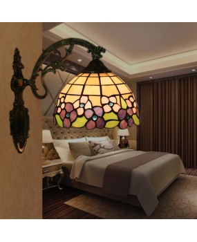 Cross border European and American Tiffany lamp, Tiffany bar restaurant, coffee shop, tea house, milk tea shop wall lamp