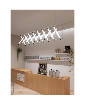 Designer Mazza pendant light, Cai Liechao studio light, minimalist creative office bar counter, study room, art restaurant light