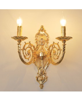 European zinc alloy wall lamp bedroom bedside lamp living room background wall lamp hotel corridor corridor decorative wall lamp