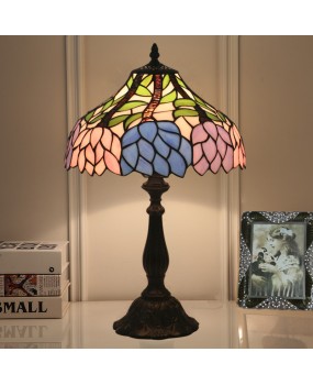 Cross border direct sales wholesale cross-border Tiffany lamp Tiffany European desk lamp bedroom bedside lamp retro creative