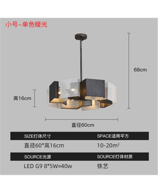 Nordic Light Luxury Creative Atmosphere Living Room Pendant Light Postmodern Dining Room Bedroom Hotel Clubhouse Exhibition Hall Decorative Pendant Light