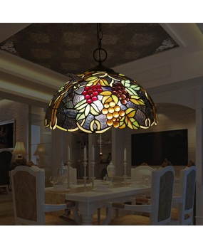 Cross border export: 16 inch European style pendant light with retro and creative personality, bar counter, booth, farmhouse, and ethnic style