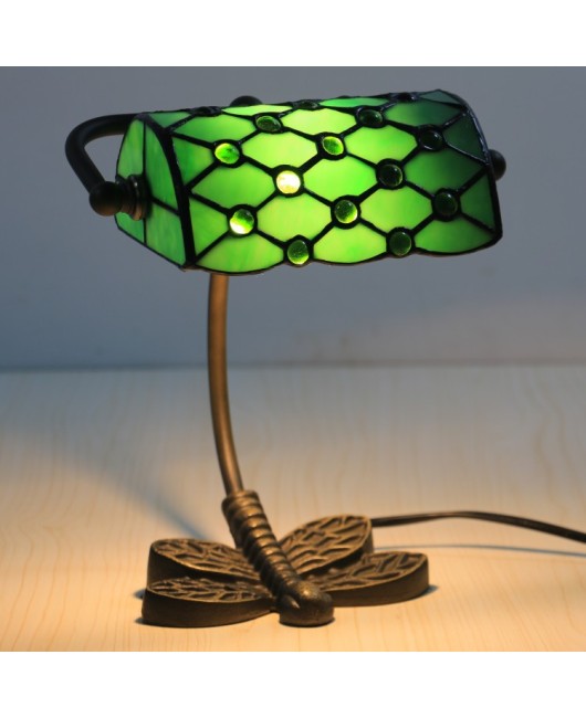 Cross border foreign trade: United States, Japan, France, United Kingdom, Germany, Spain, Netherlands, Creative Small Desk Lamp, Tiffany Bank Lamp