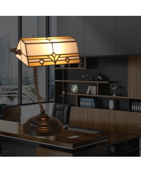 Cross border export counterfeiting will be investigated. American minimalist retro creative bank desk lamp, bedroom bedside table, book desk lamp