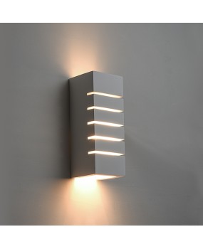 Gypsum lamp pole corridor background wall bedroom designer wall lamp creative Nordic simple corridor modern living room wall lamp