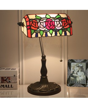 Cross border export desk lamp, bedroom headboard, wedding room, European retro creative bank lamp, desk, Republic of China nostalgic bar